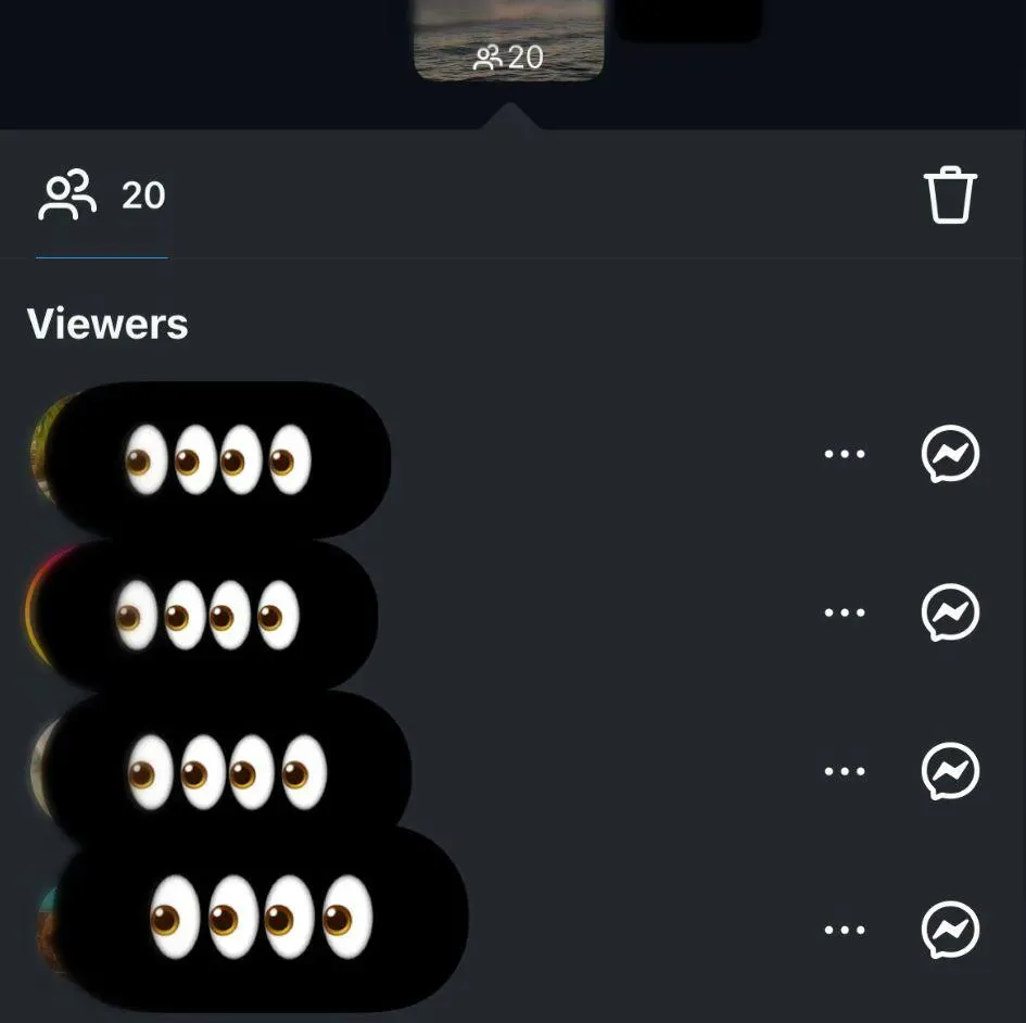 Watching a Story twice—viewer list still shows a single entry