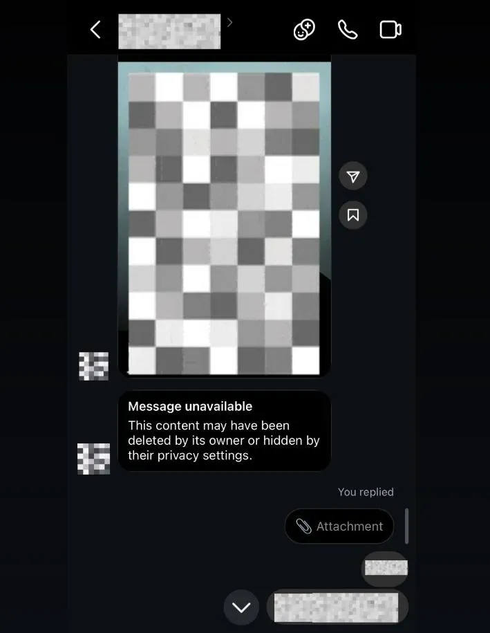 List of DM content that’s safe to screenshot